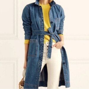 J.Crew Denim Duster